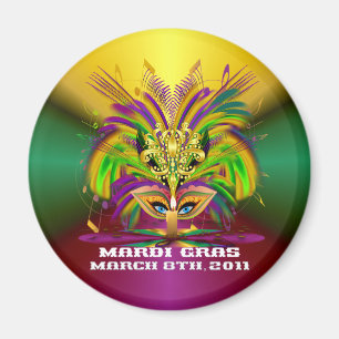 Imán Mardi-Gras-Mask-The-Queen-V-4