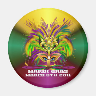 Imán Mardi-Gras-Mask-The-Queen-V-4