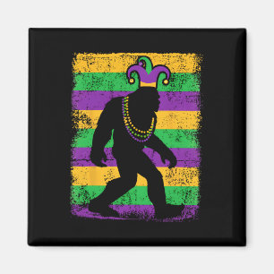 Imán Márdi Gras Sasquatch Hombres Graciosos Gigantes Ni