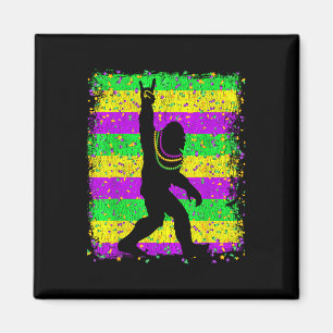 Imán Márdi Gras Sasquatch Hombres Graciosos Gigantes Ni