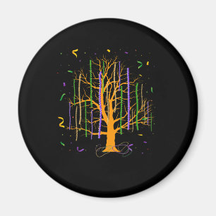 Imán Mardi Gras Tree Beads New Orleans 2022