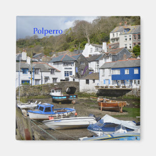 Imán Marea baja de Polperro Cornualles Inglaterra