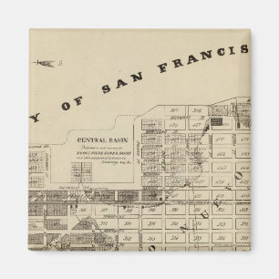 Imán Marea de sal de la bahía de San Francisco