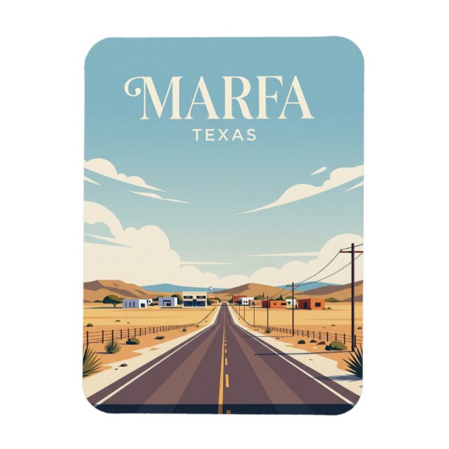 Imán Marfa EE. UU. (Vertical)