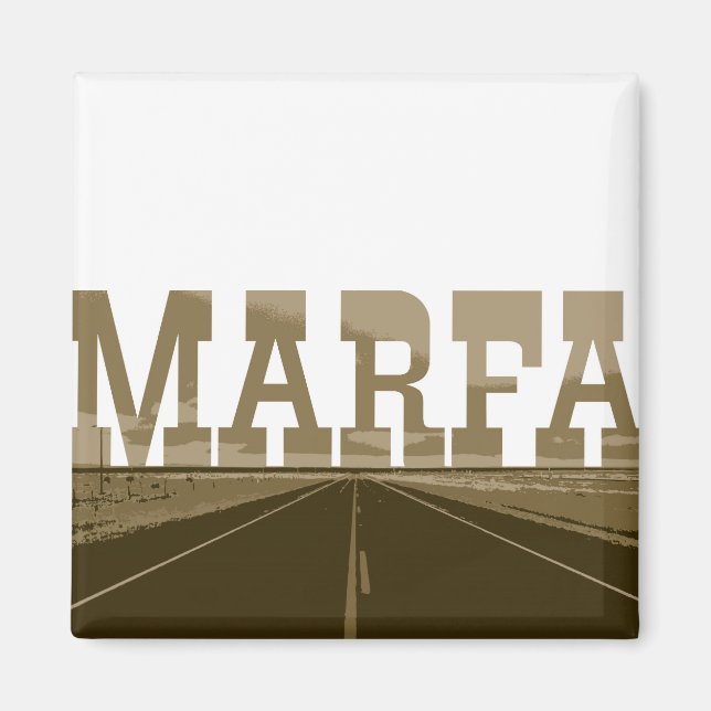 Imán Marfa Texas (Frente)
