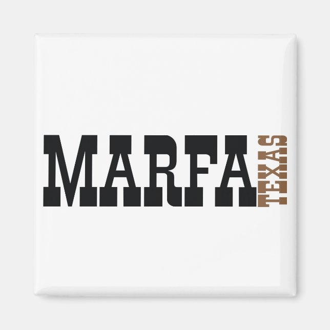 Imán Marfa Texas (Frente)