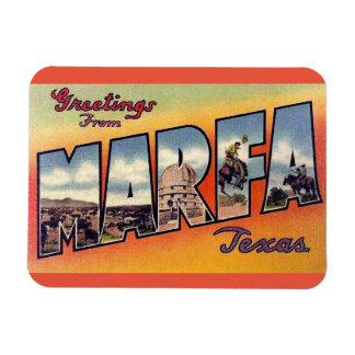 Imán Marfa Texas Magnet - Viajes de época