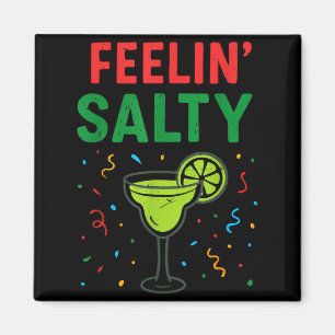 Imán Margarita cinco de mayo sintiéndose salada diverti