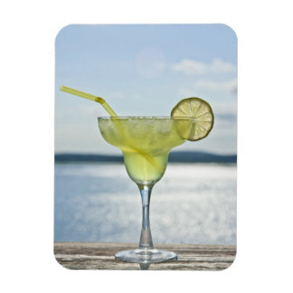 Imán Margarita junto al mar