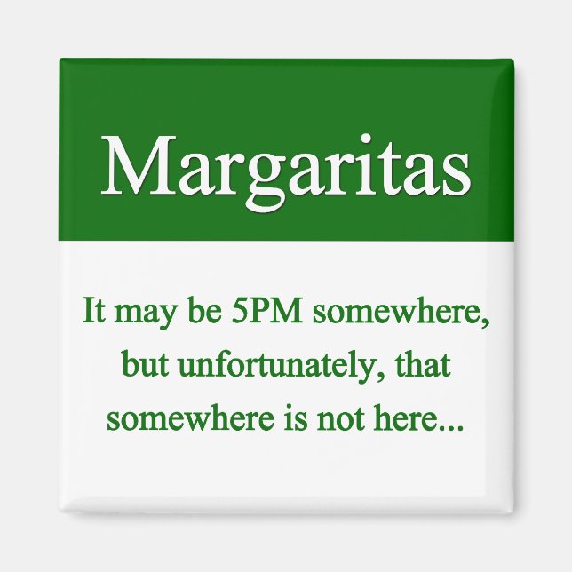Imán Margarita Magnet (Frente)