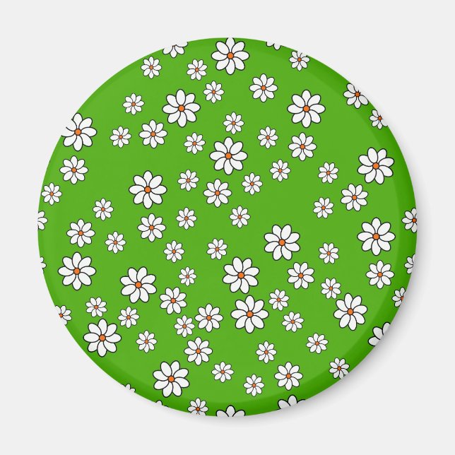 Imán margaritas (Frente)