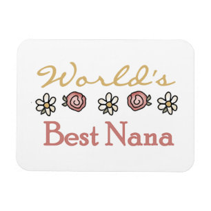 Imán Margaritas y los mejores regalos de Nana de los