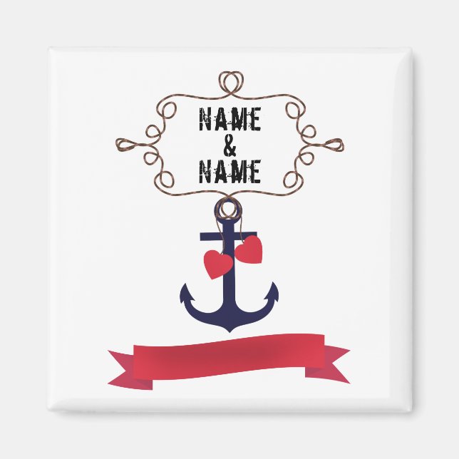 Imán Margen de cuerda de anclaje marea náutica naval tr (Frente)