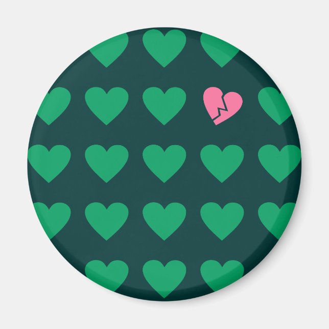 Imán marginado de amor (Frente)