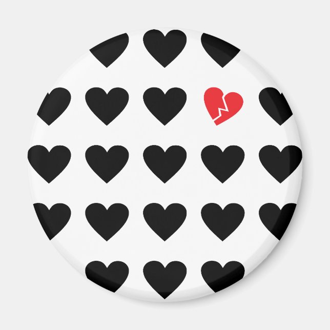 Imán marginado de amor (Frente)