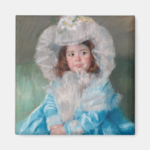 Imán Margot en azul   Mary Cassatt