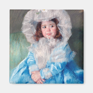 Imán Margot in Blue, Mary Cassatt