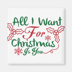 Imán Mariah Carey Todo lo que quiero de los Navidades e