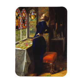 Imán Mariana en la naranja moada John Everett Millais