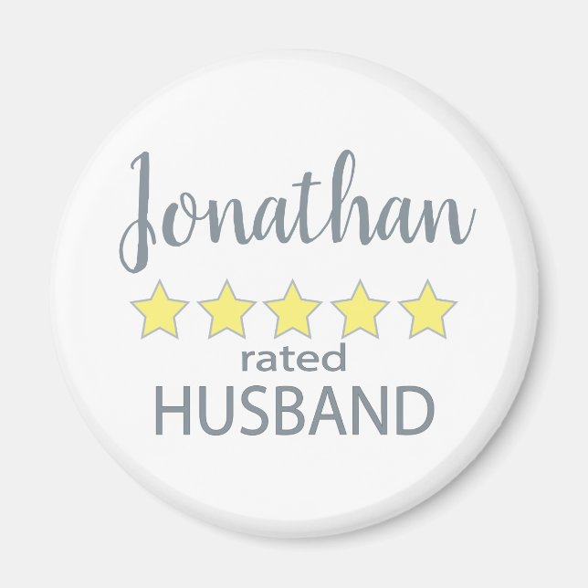 Imán Marido de 5 estrellas (Frente)
