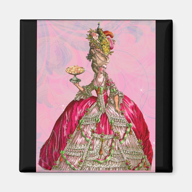 Imán Marie Antoinette Déjalos Comer Pastel (Frente)