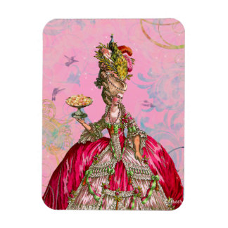 Imán Marie Antoinette & Hummingbirds en rosa