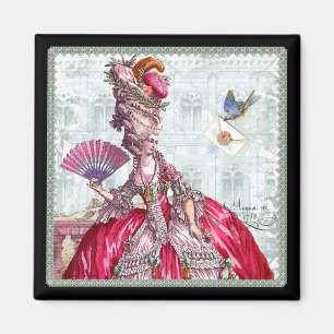 Imán Marie Antoinette y Bluebird