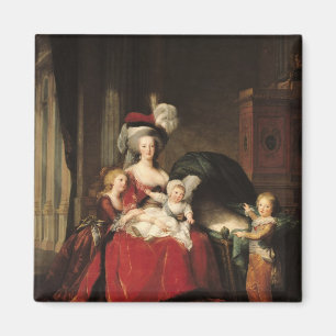 Imán Marie-Antonieta y sus niños, 1787