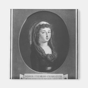 Imán Marie-Teresa-Charlotte de Francia, edad 17