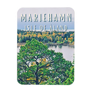 Imán Mariehamn, la ville des îles Åland