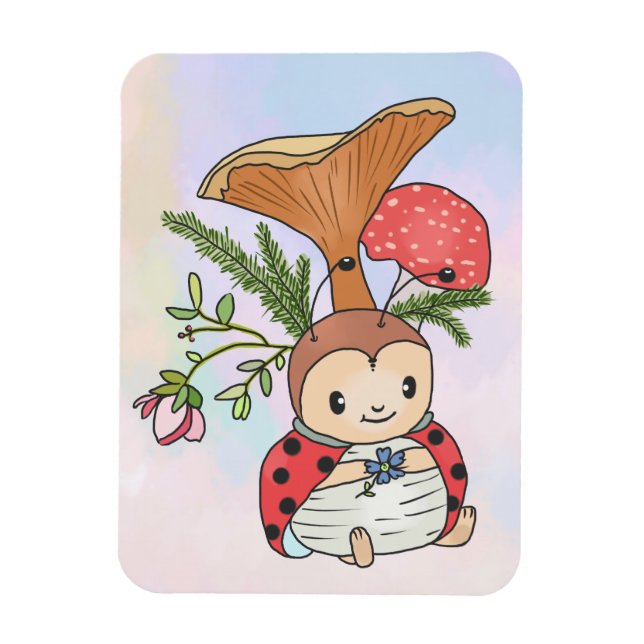 Imán Marienkäfer  (Vertical)