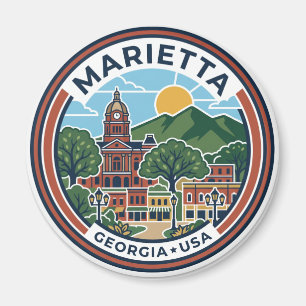Imán Marietta EE. UU.