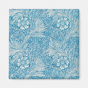 Imán Marigold de William Morris, Flores de Jardín Vinta