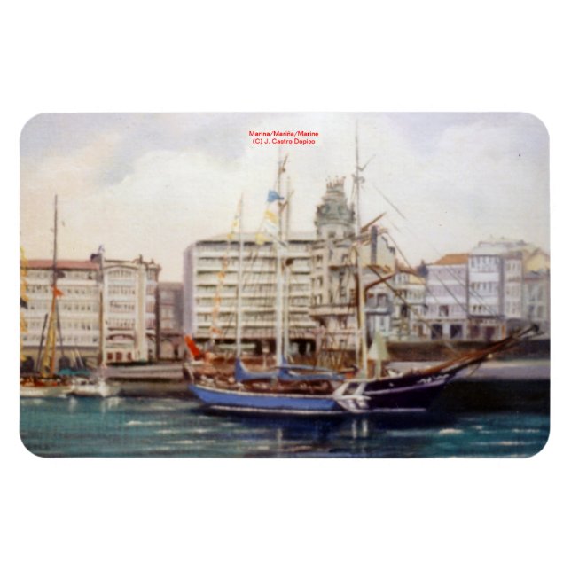 Imán Marina (Horizontal)