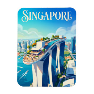 Imán Marina Bay Sands SkyPark Singapur
