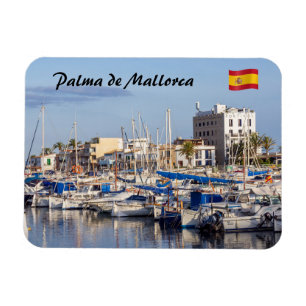 Imán Marina de Portixol al atardecer - Palma de Mallorc