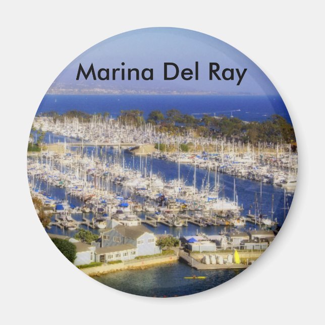 Imán Marina Del Ray Magnet (Frente)