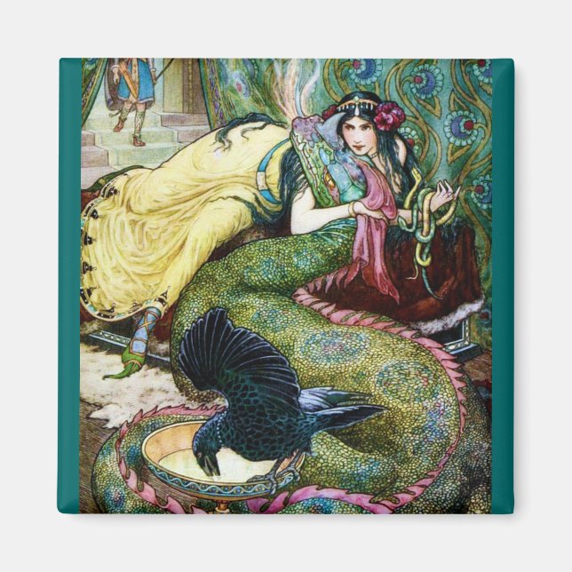 Imán Marina y el Dragón (Frente)