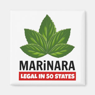 Imán Marinara Legal en 50 estados abandonó Basil