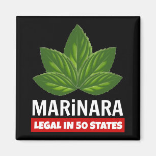 Imán Marinara Legal en 50 estados abandonó Basil