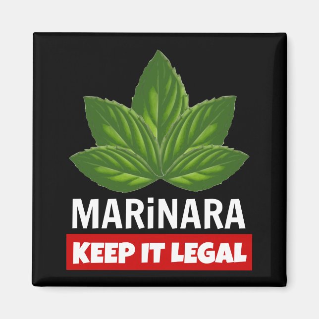 Imán Marinara Manténganlo Legal (Frente)