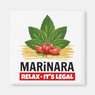 Imán Marinara Relax es la base legal Tomates Spaghetti