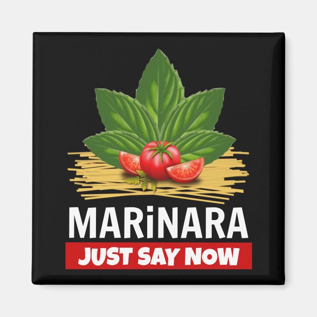 Imán Marinara, solo di ahora Tomates basicos Spaghetti (Frente)