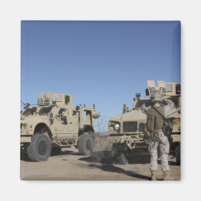 Imán Marines de Estados Unidos (Frente)