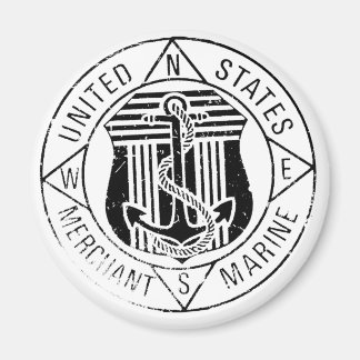 Imán Marines Mercantes de Estados Unidos por: David Lee