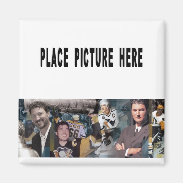 Imán Mario Mosaic Magnet con foto individual (Frente)