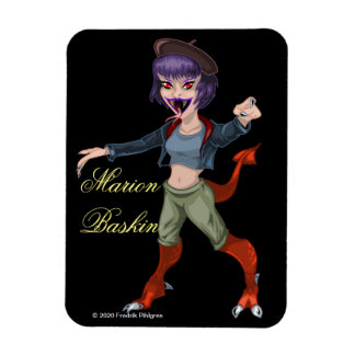 Imán MARION BASKIN 3" x 4" Magnate de fotografía flexib