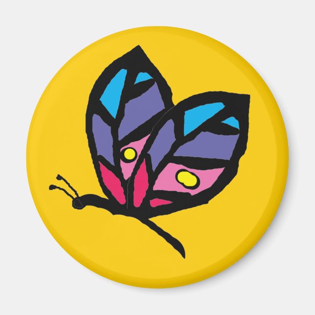 Imán mariposa (Frente)
