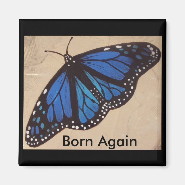 Imán mariposa... (Frente)