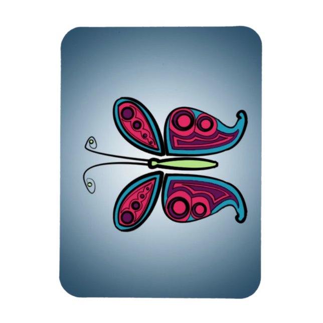 Imán Mariposa (Vertical)